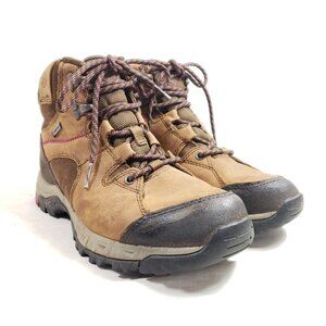 Ariat Womens Size 6.5B Waterproof Hiking Boots Brown Leather Gore-Tex